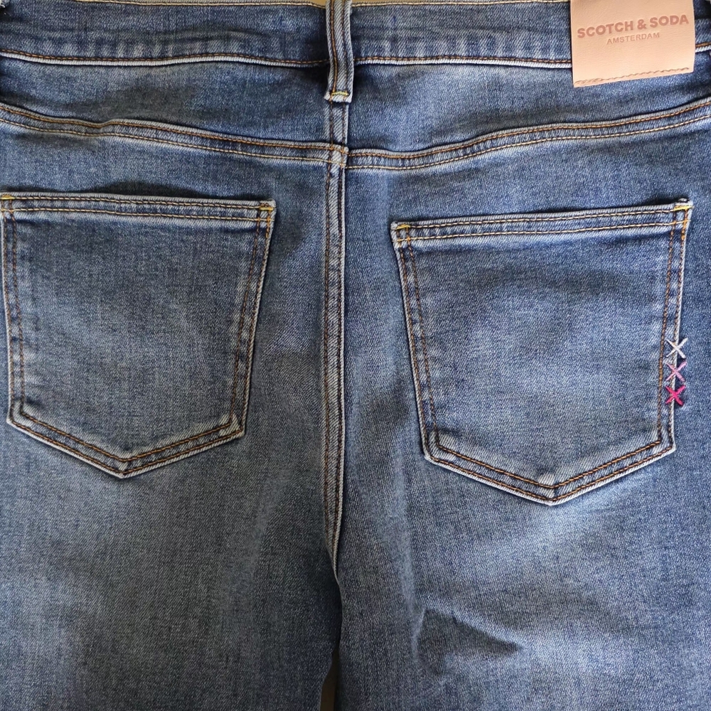 Scotch & Soda High Rise Denim Jeans